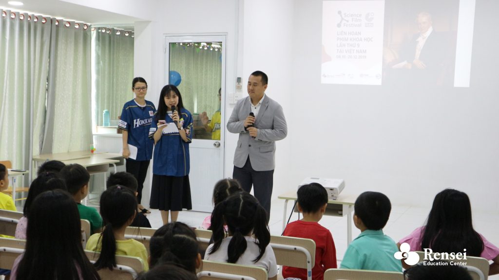KHAI MẠC LIÊN HOAN CHIẾU PHIM KHOA HỌC 2019 TẠI RENSEI VIỆT NAM – NGÀY 1/12/2019