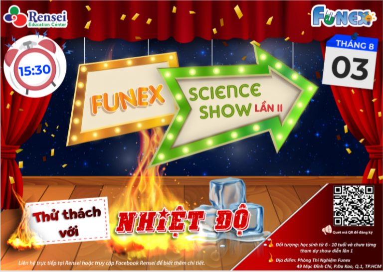 BUỔI BIỂU DIỄN KHOA HỌC – FUNEX SCIENCE SHOW LẦN 2/2019