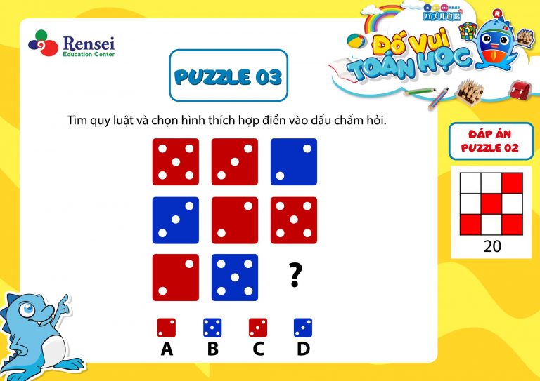 ĐỐ VUI TOÁN HỌC – PUZZLE_03