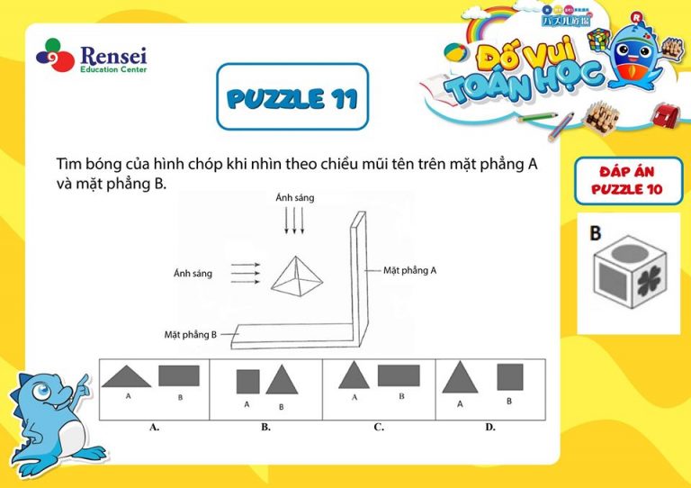 [ĐỐ VUI TOÁN HỌC] – PUZZLE_011