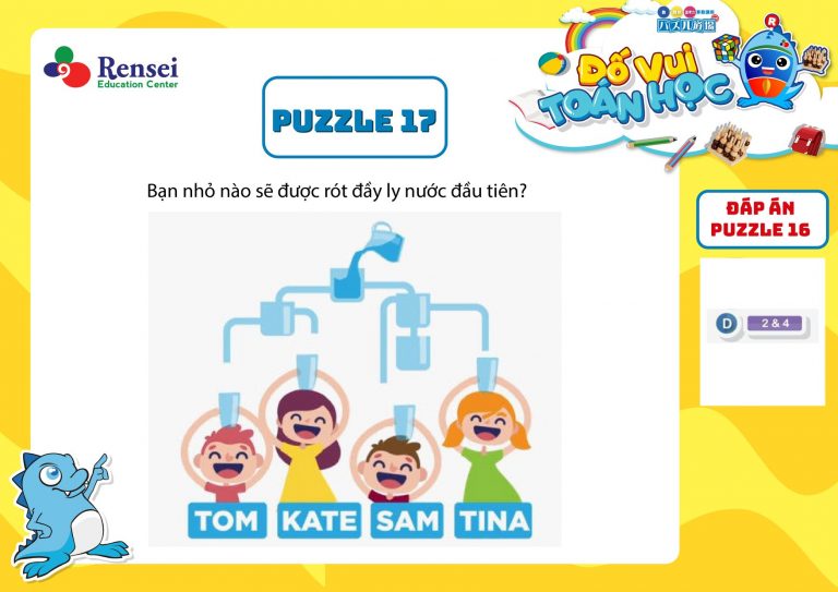 [ĐỐ VUI TOÁN HỌC] – PUZZLE_017