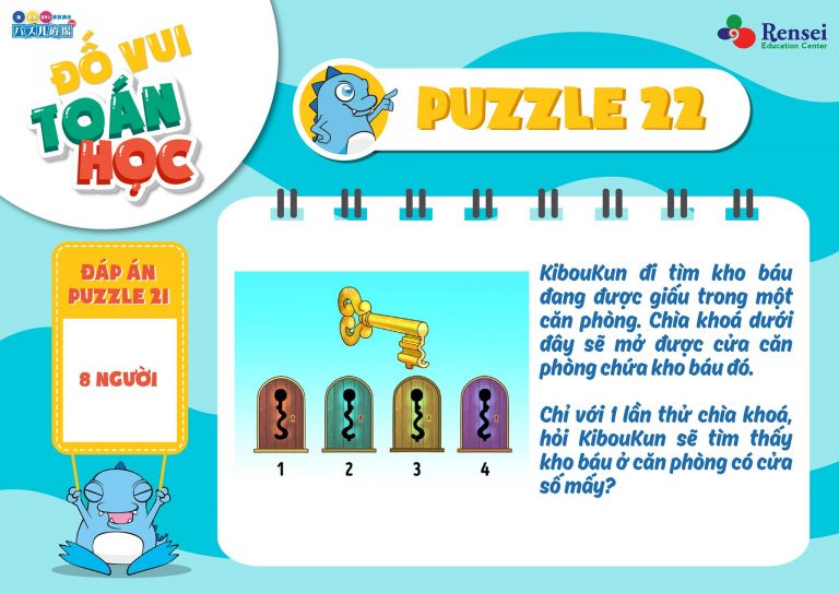 [ĐỐ VUI TOÁN HỌC] – PUZZLE_022