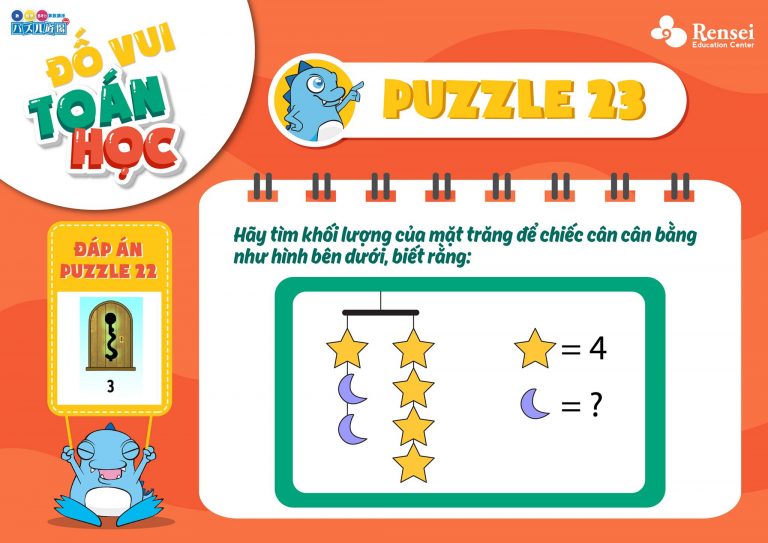 [ĐỐ VUI TOÁN HỌC] – PUZZLE_023