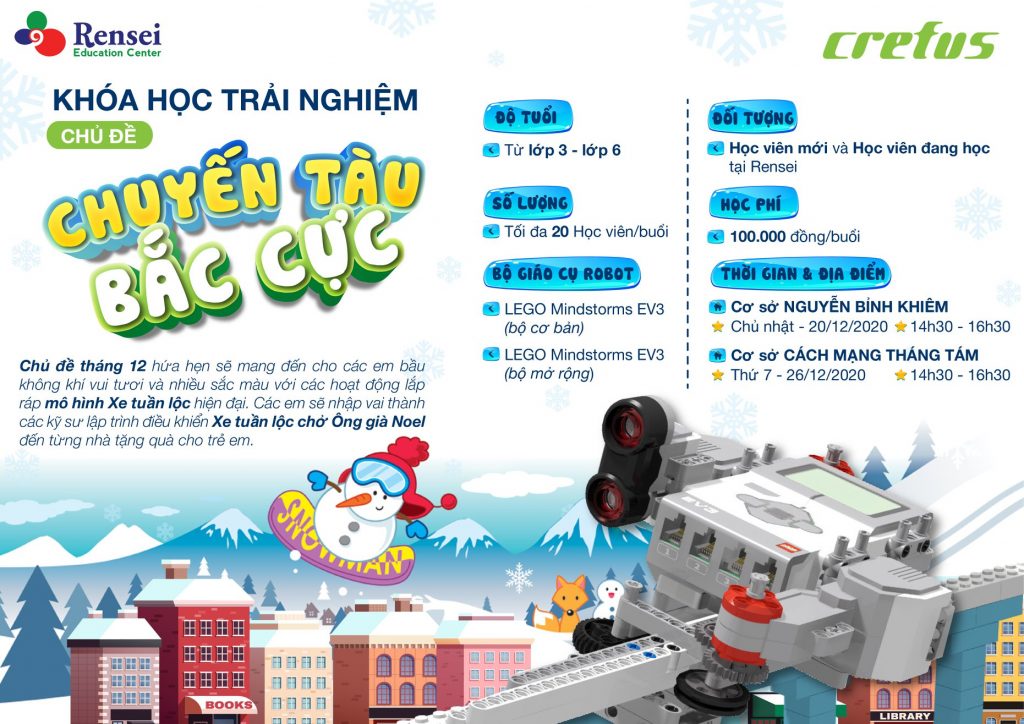 BA MẸ ĐANG TÌM MỘT NƠI TIỆN NGHI, AN TOÀN VÀ ĐẦY TÍNH NHÂN VĂN ĐỂ BÉ THỎA SỨC VUI CHƠI MÙA GIÁNG SINH ❄❄❄