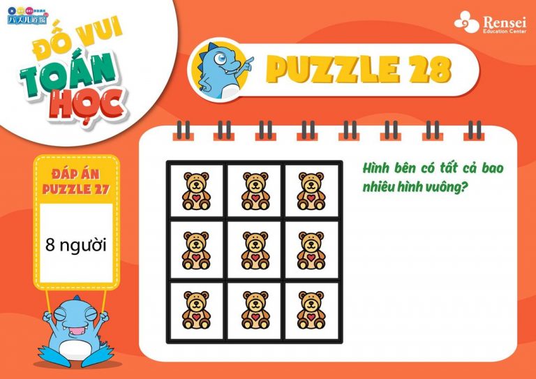 [ĐỐ VUI TOÁN HỌC] – Puzzle_028