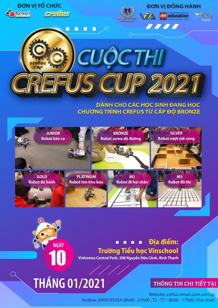 🔥🔥 THÔNG TIN VỀ CUỘC THI CREFUS CUP 2021 🔥🔥