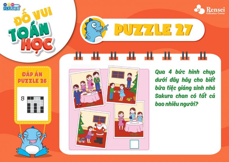 [ĐỐ VUI TOÁN HỌC] – Puzzle_027