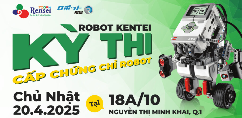 KỲ THI CHỨNG CHỈ ROBOT NHẬT BẢN 2025
